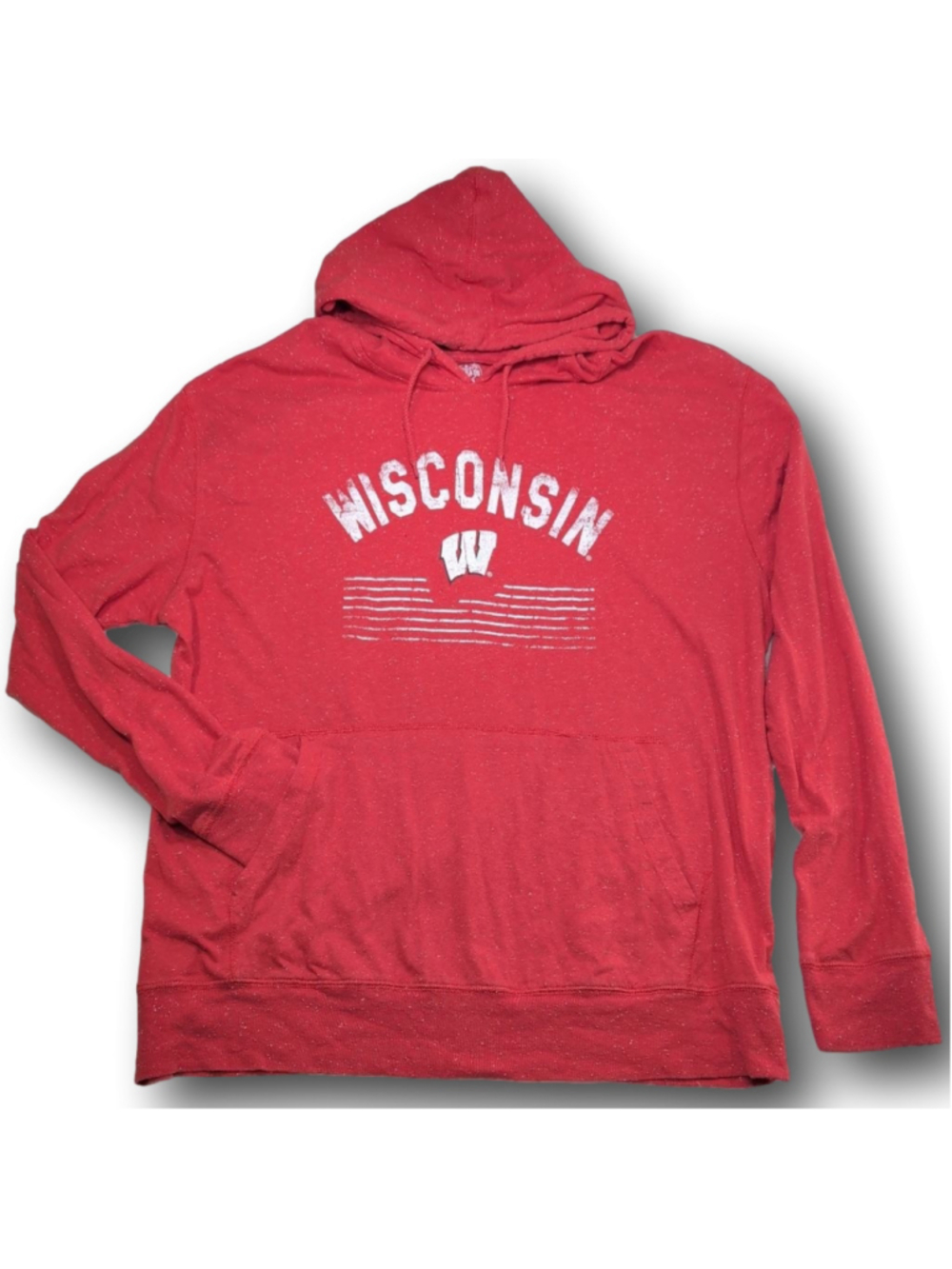 Men's Rivalry Threads Red Wisconsin Hoodie XL